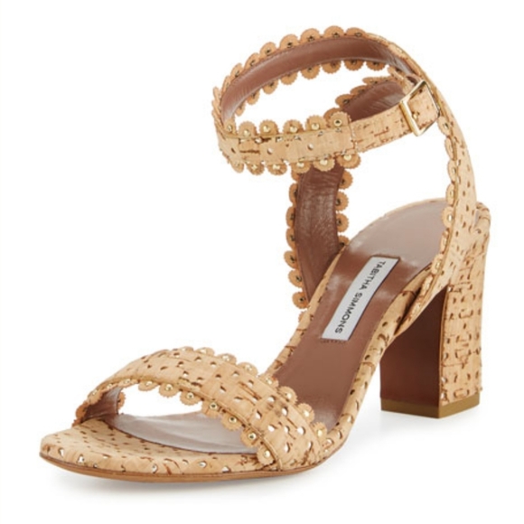 Tabitha Simmons Shoes - Tabitha Simmons Leticia scalloped cork sandals